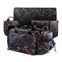GRITR 4-in-1 Range Bag w/ Tote Bag, Cleaning Mat & Admin Pouch, Splatter Paint - GRITR