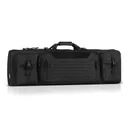 SAVIOR EQUIPMENT Urban Warfare Double Rifle Obsidian Black Bag Suitable for Rifle Shotgun with Backpack Strap 42" Long (RB-4212DG-VER2-BK) - Savior Equipment