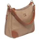 Bulldog Cases Hobo Style Purse, Leather, Universal Fit Holster Included, Taupe Finish BDP-014 - Bulldog Cases