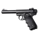 Hogue Ruger MK IV: Rubber Grip with Finger Grooves & Right Hand Thumb Rest (79060) - Hogue