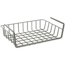 SnapSafe Hanging Shelf Basket, Holds 8.5 x 11 Documents, Black Finish, 12"W x 2.5"H x 9"D 76012 - Hornady