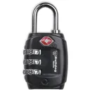 Bulldog Cases TSA Lock w/Steel Shackle, Black Finish BD8020 - Bulldog Cases