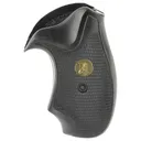 Pachmayr Grip, Compact, Fits S&W J Frame Round Butt, Black 3252 - Pachmayr