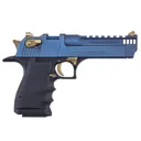 MAGNUM RESEARCH Desert Eagle L5 .50AE 5in 7rd Carbo Blue PVD/Black Single-Action Pistol (DE50L5CBG) - Magnum Research
