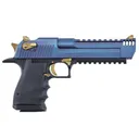 MAGNUM RESEARCH Desert Eagle L6 .50AE 6in 7rd Carbo Blue PVD/Black Pistol w/ Picatinny Bottom Rail (DE50L6CBG) - Magnum Research