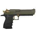 MAGNUM RESEARCH Desert Eagle L6 .44 Magnum 6in 8rd Mil-Spec Green Cerakote/Black Pistol w/ Picatinny Bottom Rail (DE44L6MSG) - Magnum Research