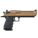 MAGNUM RESEARCH Desert Eagle L6 .357 Magnum 6in 9rd Burnt Bronze Cerakote/Black Pistol w/ Picatinny Bottom Rail (DE357L6BB) - Magnum Research