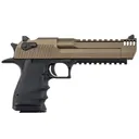 MAGNUM RESEARCH Desert Eagle L6 .44 Magnum 6in 8rd Burnt Bronze Cerakote/Black Pistol w/ Picatinny Bottom Rail (DE44L6BB) - Magnum Research
