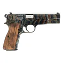 MILITARY ARMS CORPORATION Inglis GP-35 9mm 4.7in 15rd Color Case Hardened Single-Action Pistol (12000010) - Military Arms Corporation