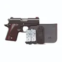 KIMBER Micro 9 RTC-K 1911 9mm 3.15in 7rd Black/Rosewood Semi-Auto Pistol Bundle (3300253) - Kimber