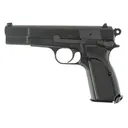 MILITARY ARMS CORPORATION Inglis L9A1 9mm 4.7in 2x15rd Black Single-Action Pistol (12000000) - Military Arms Corporation