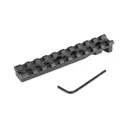 EVOLUTION GUN WORKS Ruger Revolver Black Picatinny Rail Scope Base (49000) - Evolution Gun Works