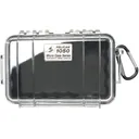 PELICAN 1050 Clear/Black Micro Case (1050-025-100) - Pelican