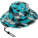 DRAKE Shoreline Old School Neon Blue Boonie Hat (DH0117-ONB) - Drake