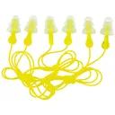 3M/Peltor Tri-Flange Ear Plug, Reusable, Hearing Protection With Cord, 3 Pack, Yellow 97317-10C - 3M Peltor