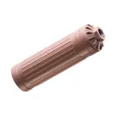 DEAD AIR DEFENSE CT5P Patrol 5.56 1/2x28 Direct Thread Triskelion GMS Low Back Pressure FDE Silencer (CT5PDTFDE0528) - Dead Air Silencers