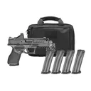 SPRINGFIELD ARMORY Echelon 4.0C Comp 9mm 4in 15rd Black Striker-Fired Semi-Auto Pistol w/ Viridian RFX11 Green Dot (EC9409B-COMP-15-PAC) - Springfield Armory
