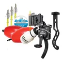 AMS BOWFISHING Big Game Right Hand Crossbow Gator Kit (611-BGXKIT-RH) - AMS Bowfishing