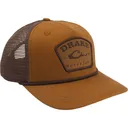 DRAKE Drake X Lost Hat Drake Patch Rancheero Chesapeake/Chocolate Mesh Back Rope Cap (DH4205-CPC) - Drake