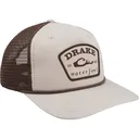 DRAKE Drake X Lost Hat Drake Patch Rancheero Sand/Chocolate Mesh Back Rope Cap (DH4205-SCH) - Drake