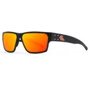 GATORZ EYEWEAR Delta Kershaw Black with Red Logo/Rose with Sunburst Mirror Sunglasses (GZ-50-094) - Gatorz Eyewear