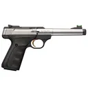 BROWNING Buck Mark Camper Stainless UFX .22LR 5.9in 10rd Semi-Automatic Pistol (051616490) - Browning