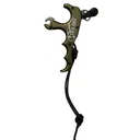 T.R.U. BALL ARCHERY Stalk'r 4-Finger Thumb Tactical Bowhunting Green Release with Lanyard (TSK4-TB) - TRU Ball