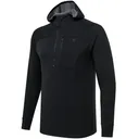 BERETTA Men's Apollo Black Merino Hoodie (P3801T25370999) - Beretta