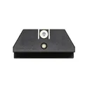 NIGHT FISION Accur8 Student of the Gun White Front Ring/Black Ring One-Dot Rear Night Sight Set for CZ P-10C (CZU-077-015-WGZG) - Night Fision