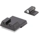 NIGHT FISION White Front Ring/Black Rear Rings Night Sight Set for HK VP9/VP9SK/P30/45C (HAK-126-003-WGZG) - Night Fision