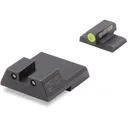 NIGHT FISION Yellow Front Ring/Black Rear Rings Night Sight Set for HK VP9/VP9SK/P30/45C (HAK-126-003-YGZG) - Night Fision