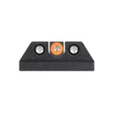 NIGHT FISION Standard Orange/U Notch N6/N8 Rings Night Sight Set For Sig P320/P365 (SIG-176-007-OGZG) - Night Fision