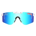 PIT VIPER The Absolute Freedom Double Wide White/Red/Blue Polarized Sunglasses (the-absolute-freedom-double-wide) - Pit Viper
