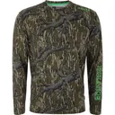 DRAKE Men's Lakeshore Performance Mossy Oak Original Treestand LS Crew (DS0120-032) - Drake