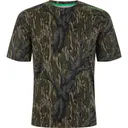 DRAKE Men's Lakeshore Performance Mossy Oak Original Treestand SS Crew (DS0121-032) - Drake