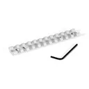 EVOLUTION GUN WORKS Ruger 10-22 Takedown Silver Picatinny Rail Scope Base (46111) - Evolution Gun Works
