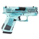 GLOCK 43X Comp 9mm Luger 3.41in Ported Barrel 2x 10rd Mags Anime Blue Cerakote Pistol (UX4350204FRNANIMBSCT) - Glock