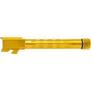 FAXON Match Series 9mm 4.94in Barrel for G17 Gen 5 w/ Patented Flame Fluting (GB910N175LGQ-T-TIN) - Faxon