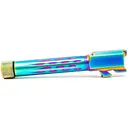 FAXON Match Series 9mm 4.47in Barrel for G19 w/ Patented Flame Fluting, Compact (GB910N19LGQ-T-NCR) - Faxon