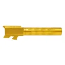 FAXON Match Series 9mm 4.02in Barrel for G19 w/ Patented Flame Fluting (GB910N19LGQ-N-TiN) - Faxon