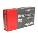 AGUILA .243 Win 100Gr BTSP 20rd Box Rifle Ammo (8047AG) - Aguila