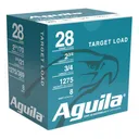 AGUILA Target Load Competition 28Ga 2.75" 3/4oz 8 Shot 25rd Box Shotgun Ammo (1CHB2878) - Aguila