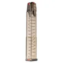ELITE TACTICAL SYSTEMS GROUP Omega 9mm 30rd Extended Magazine Fits Glock 17,18,19,19x,26,34,45,49 (OMG-GLK-18) - Elite Tactical Systems Group