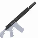 YANKEE HILL MACHINE CO 5.56 Turbo K-Rb Integral Upper Suppressor (8025) - Yankee Hill Machine Co