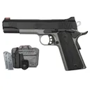KIMBER 1911 Custom LW Shadow Ghost .45 ACP 5in 8rd Pistol Bundle w/ Three Mags, Holster and Range Bag (3700891) - Kimber