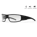 GATORZ EYEWEAR Magnum Black/Black Logo Sunglasses w/ MILSPEC ANSI Z87.1 Ballistic Photochromic Anti-Fog Lens (GZ-01-005) - Gatorz Eyewear