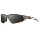 GATORZ EYEWEAR Revenant Tan Frame w/ Black Logo and MilSpec Ballistic Smoke Anti-Fog Lens Sunglasses (GZ-21-302) - Gatorz Eyewear