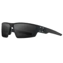 GATORZ EYEWEAR Warhawk Black Frame w/ Black Logo and Smoke Optimized Polarized Lens Sunglasses (GZ-15-010) - Gatorz Eyewear