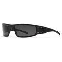 GATORZ EYEWEAR Magnum Black/Black Logo/Smoke Polarized Sunglasses (GZ-01-011) - Gatorz Eyewear