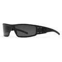 GATORZ EYEWEAR Magnum Black/Black Logo/Smoke Non-Polarized Sunglasses (GZ-01-001) - Gatorz Eyewear